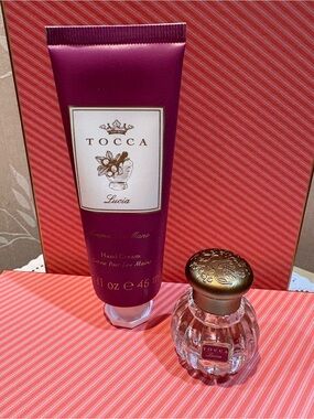 Tocca Lucia Hand Cream with Mini Travel Size Perfume